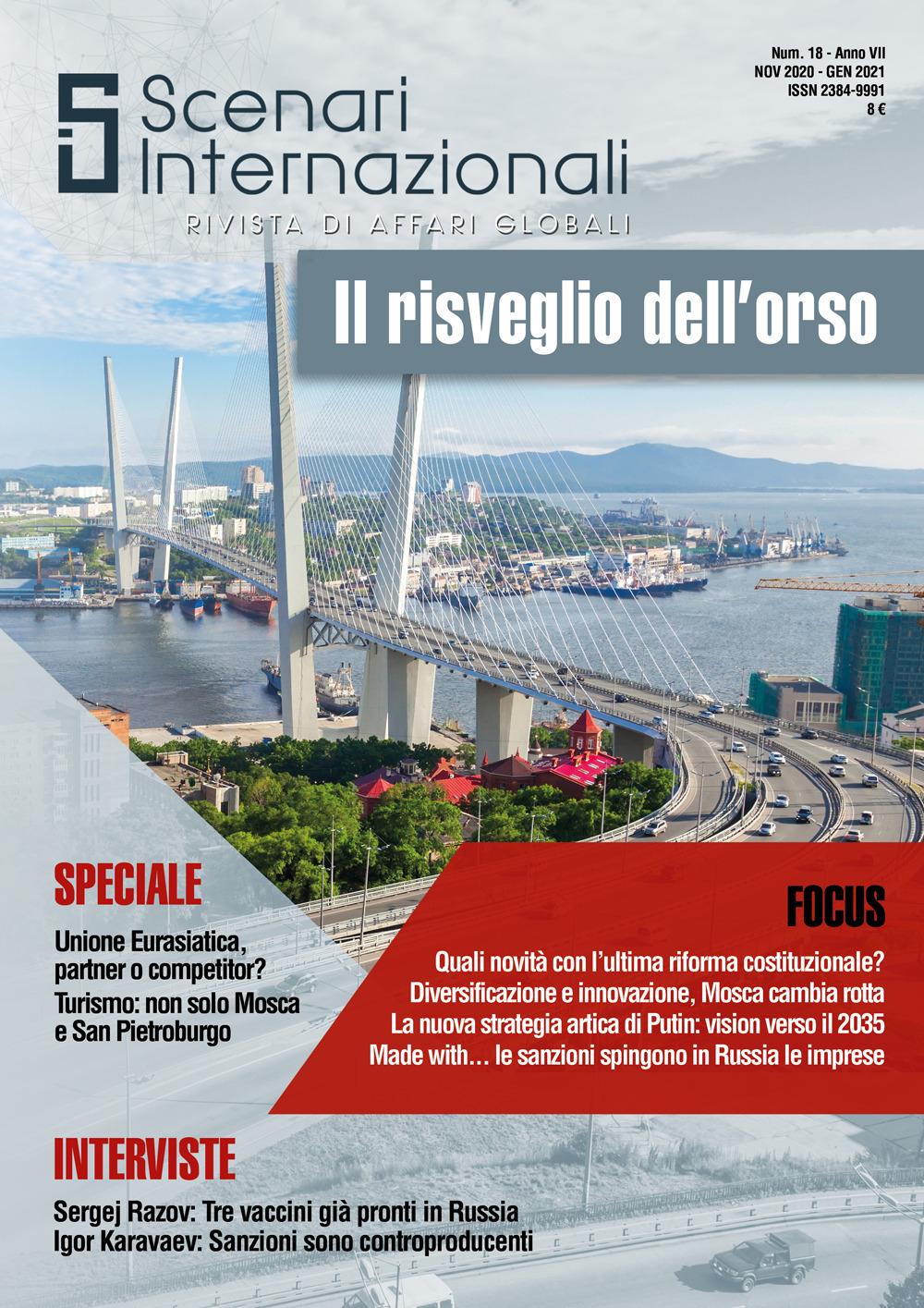 Scenari internazionali. Rivista di affari globali (2020). Vol. 8: Il risveglio dell'orso