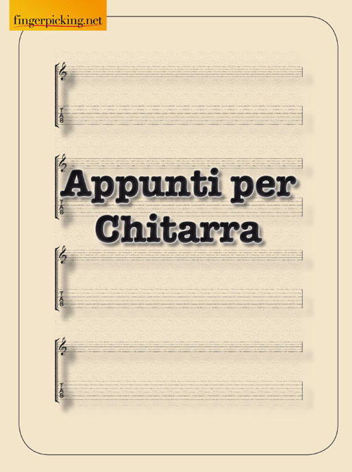 Appunti di chitarra. A4