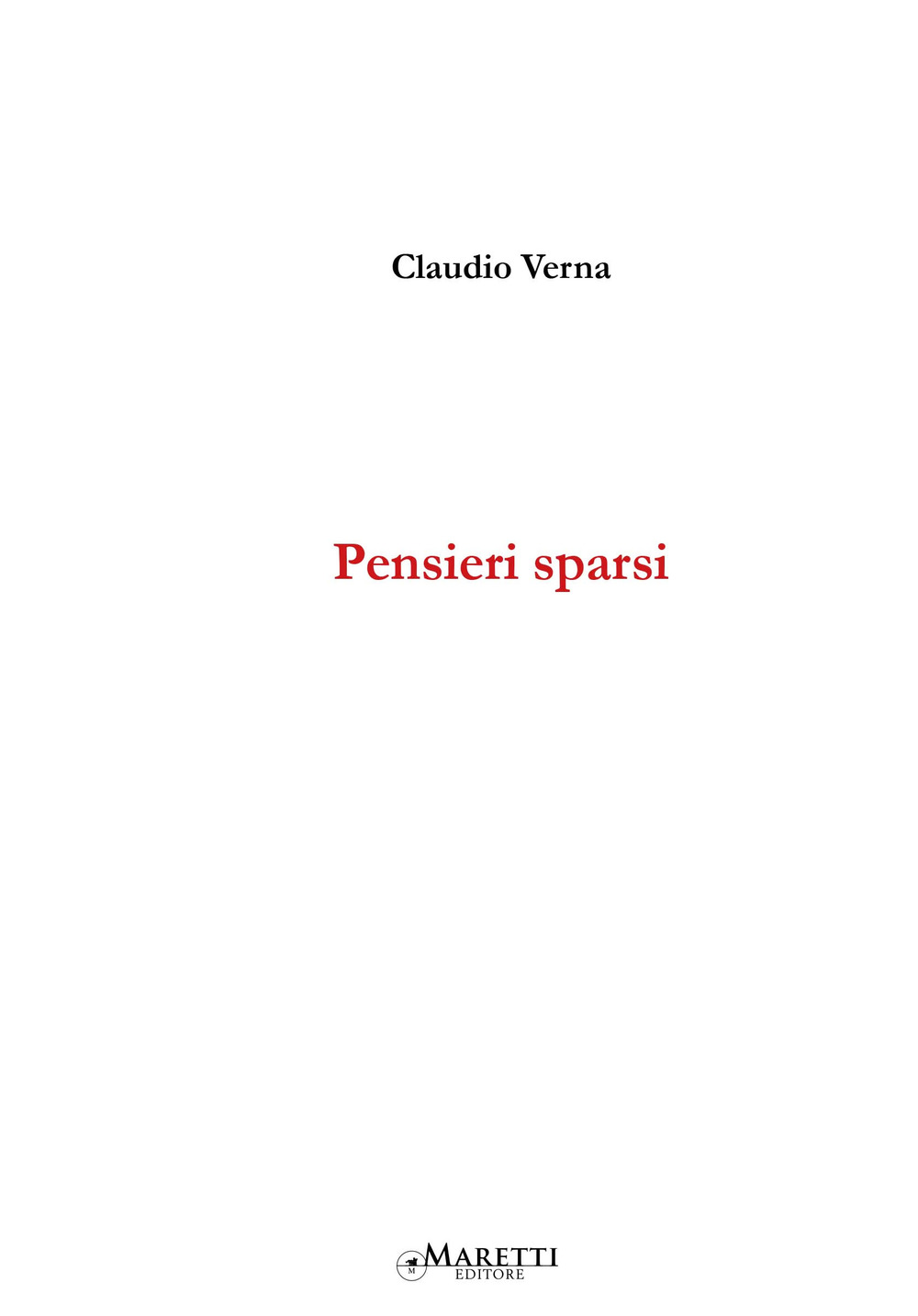 Pensieri sparsi