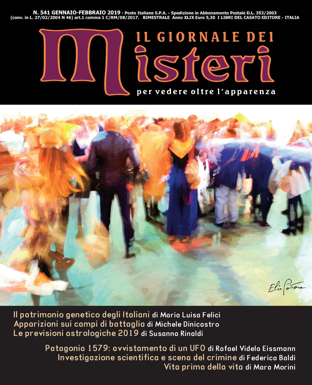 Il giornale dei misteri (2019). Vol. 541