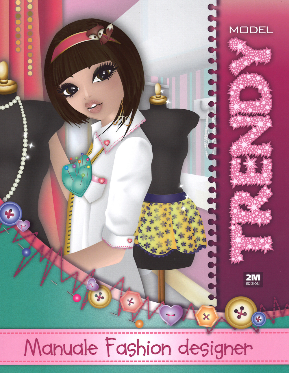 Trendy model. Manuale fashion designer. Con adesivi. Ediz. illustrata