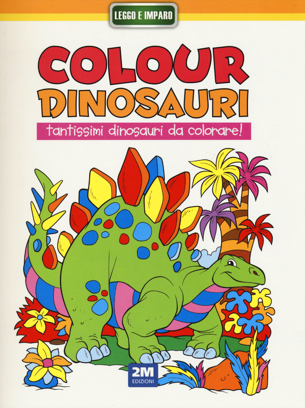 Colour dinosauri giallo. Ediz. illustrata