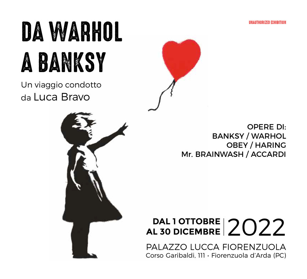 Da Warhol a Banksy. Un viaggio condotto da Luca Bravo