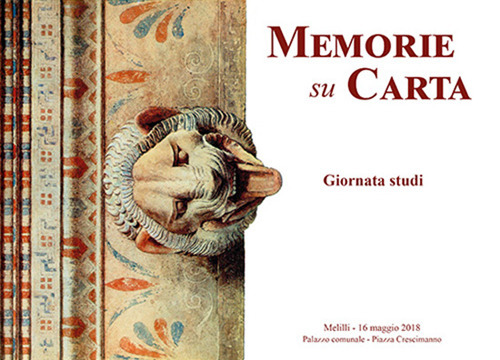 Memorie su carta. Giornata di studi (Melilli, 16 maggio 2018)