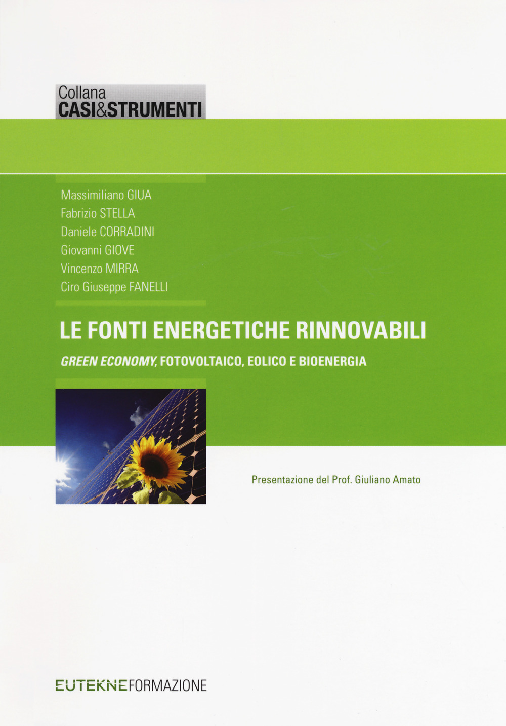 Le fonti energetiche rinnovabili. «Green economy», fotovoltaico, eolico e bioenergia