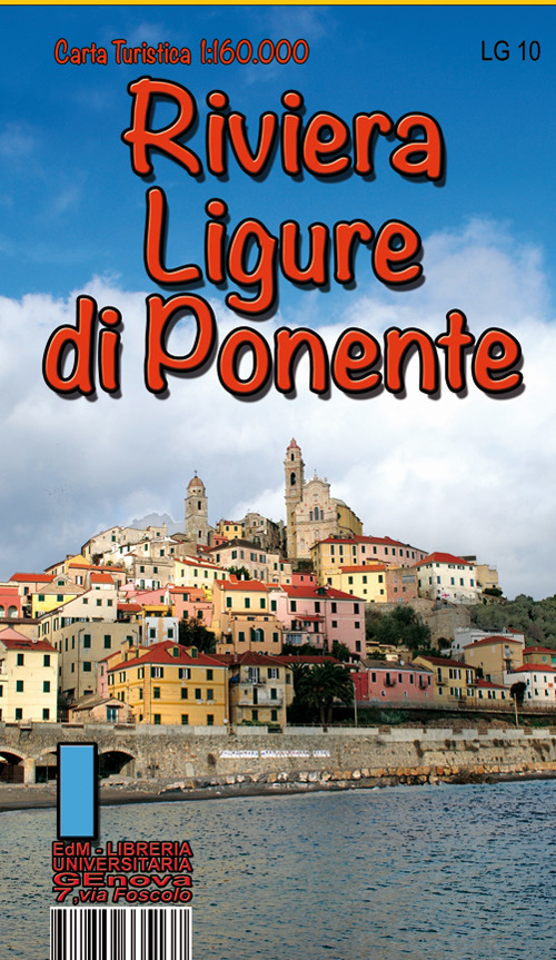 Riviera ligure di ponente. Carta turistica 1: 160.000