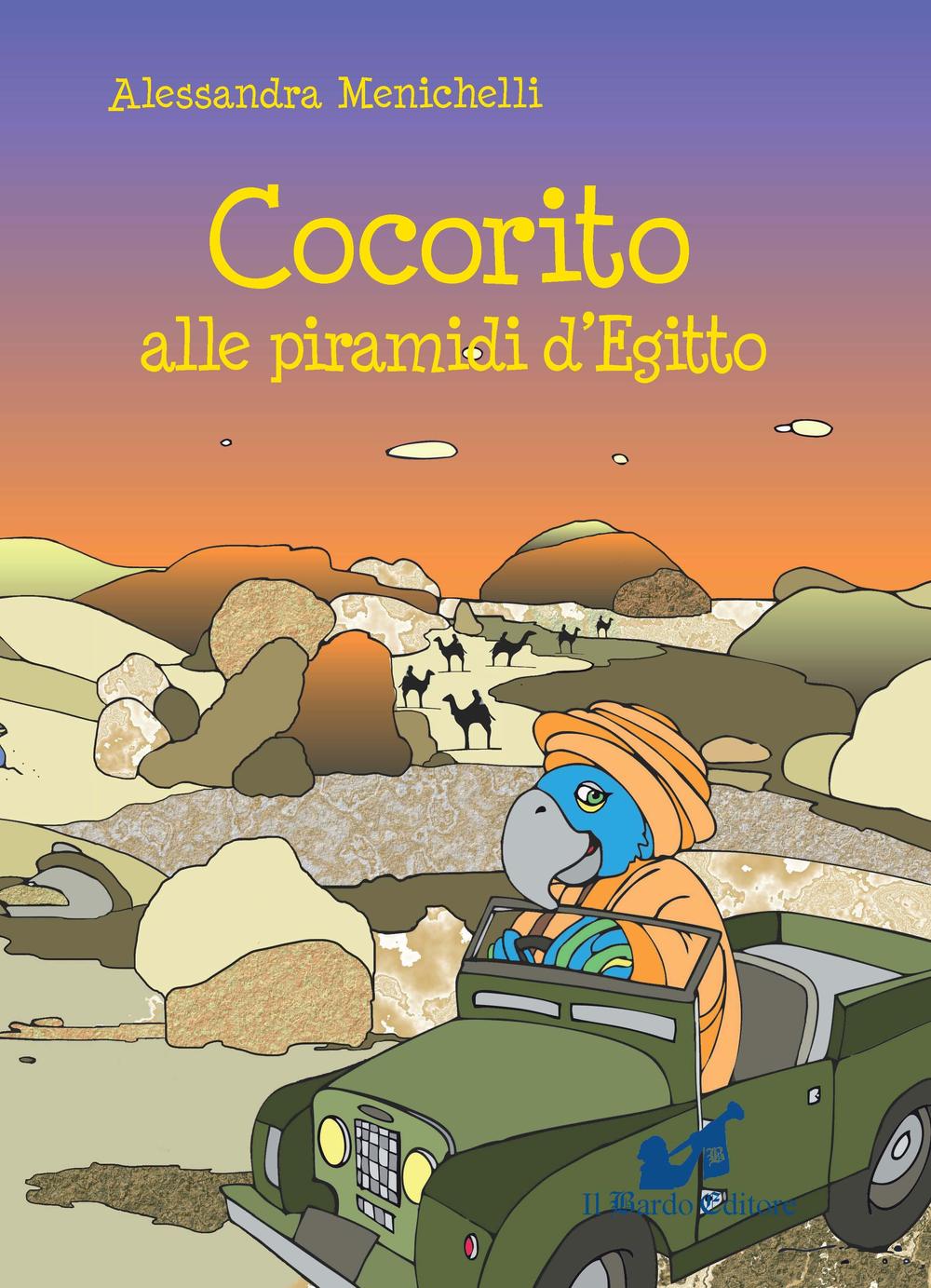 Cocorito alle piramidi d'Egitto