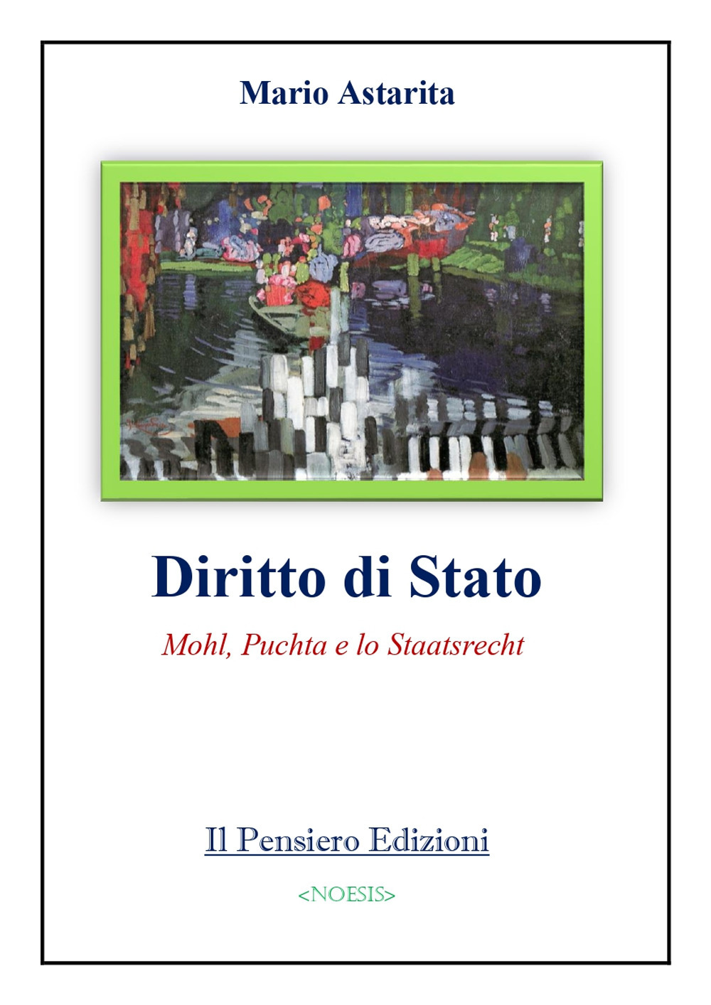 Diritto di Stato. Mohl, Puchta e lo Staatsrecht