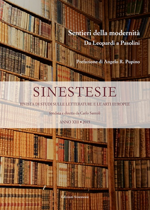 Sentieri della modernità. Da Leopardi a Pasolini