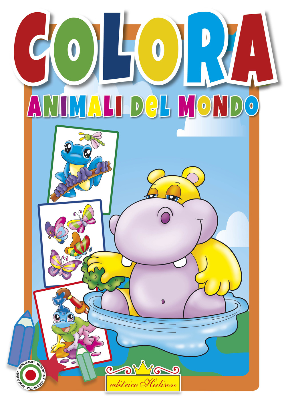 Colora animali del mondo