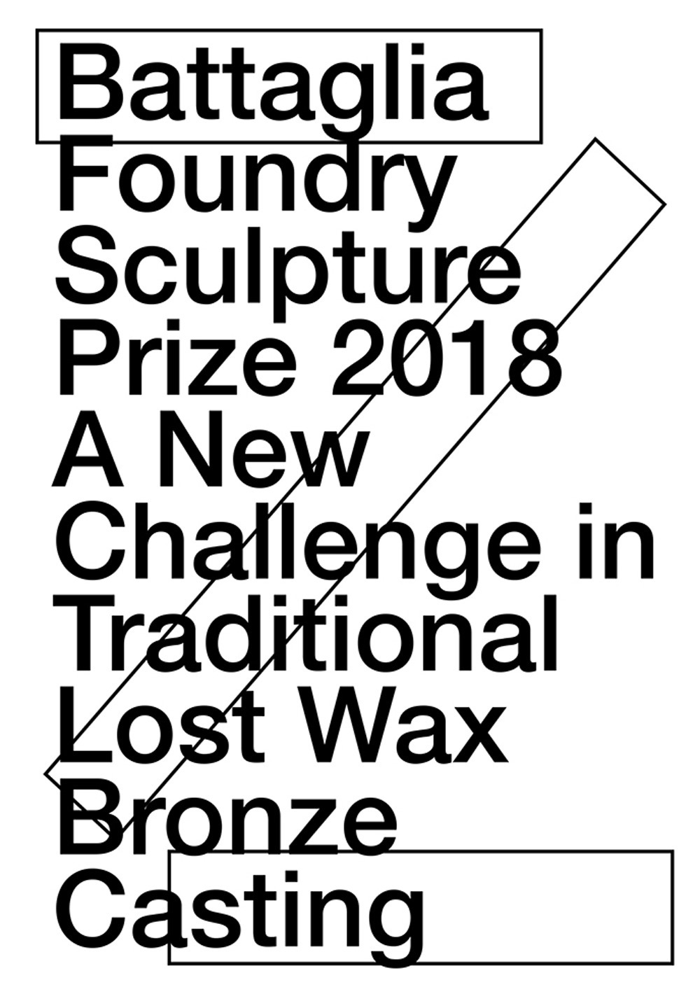 Battaglia foundry sculpture prize 2018. A new challenge in traditional lost wax bronze casting