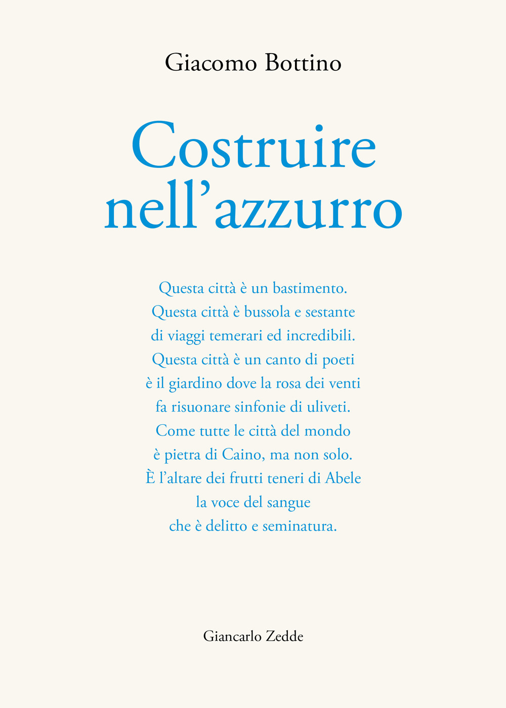 Costruire nell'azzurro