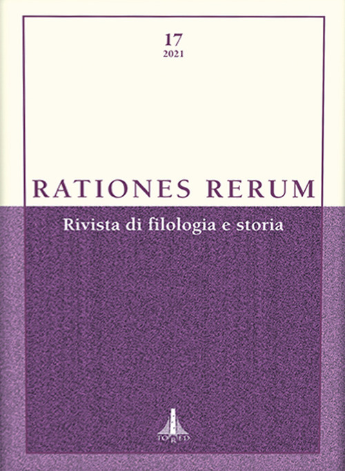 Rationes rerum. Rivista di filologia e storia. Vol. 17
