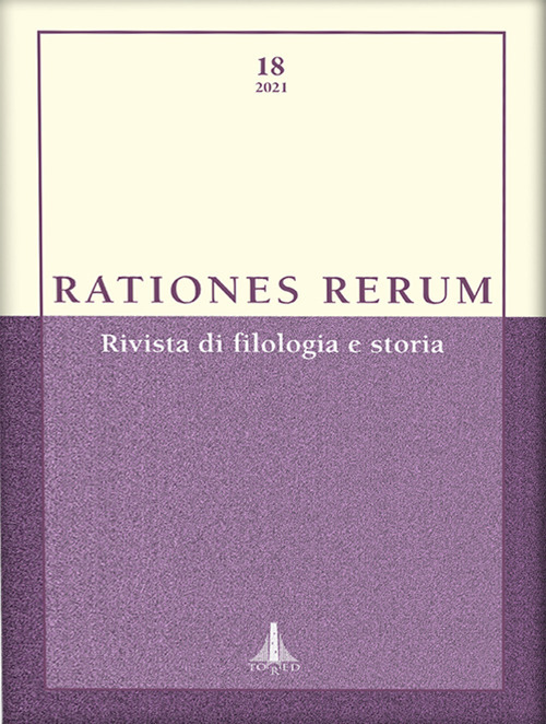 Rationes rerum. Rivista di filologia e storia. Vol. 18