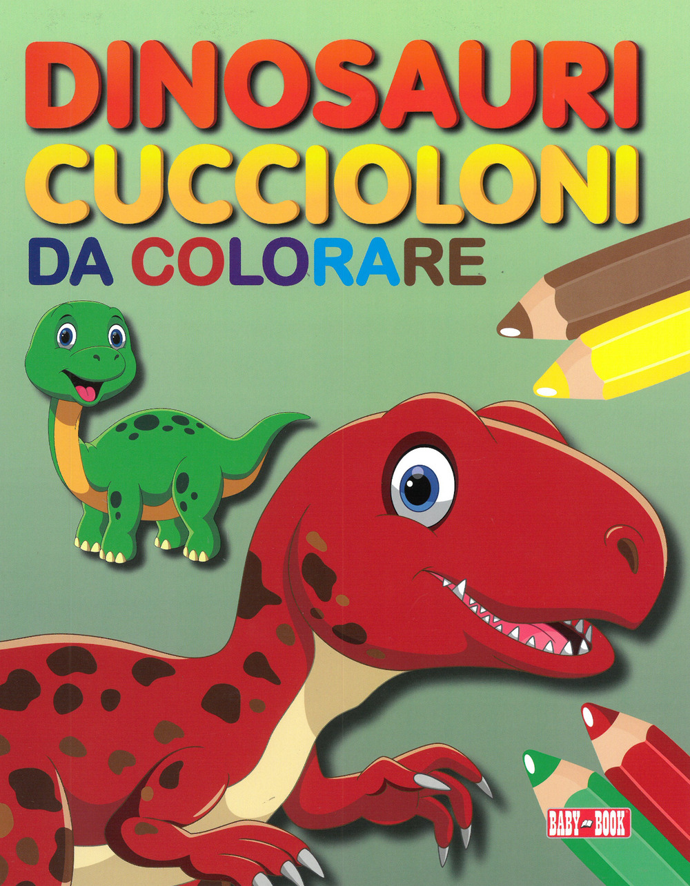 Dinosauri cuccioloni da colorare