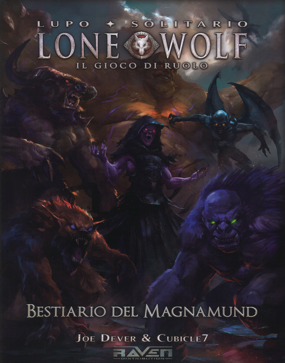 Bestiario del Magnamund. Lupo solitario. Lone wolf. Il gioco di ruolo. Ediz. a colori. Con Poster