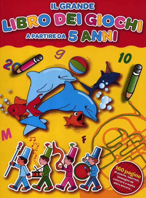 Il grande libro dei giochi a partire da 5 anni. Ediz. illustrata