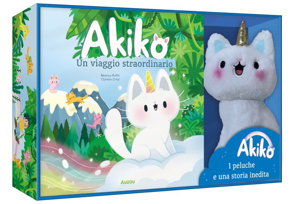 Un viaggio straordinario. Akiko. Ediz. a colori. Con peluche