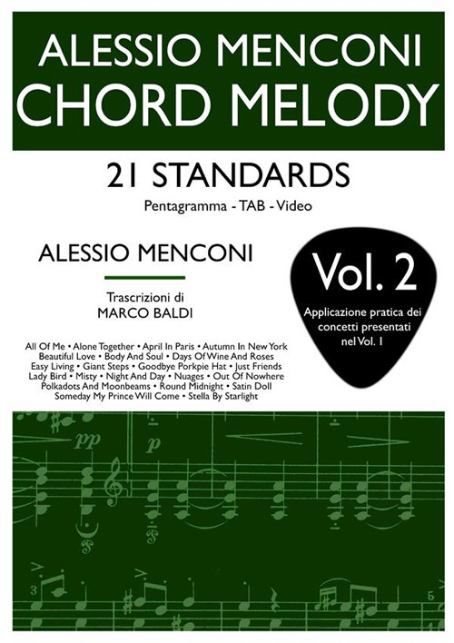 Chord melody, 21 standard. Vol. 2