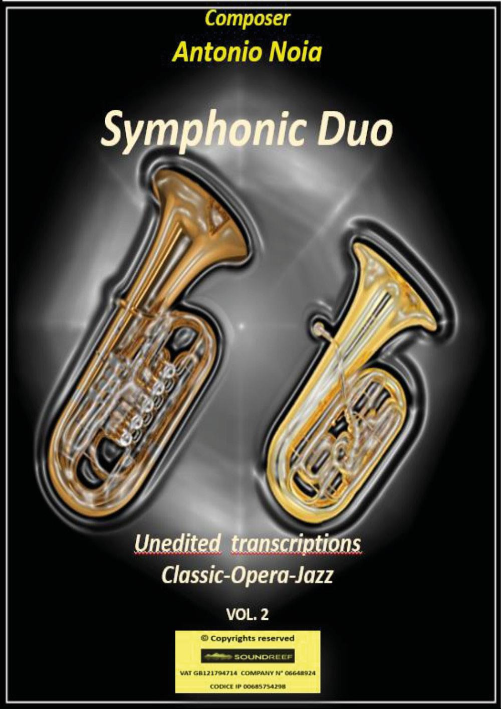 Symphonic duo. Unedited trascriptions. Vol. 2: Classic-opera-jazz