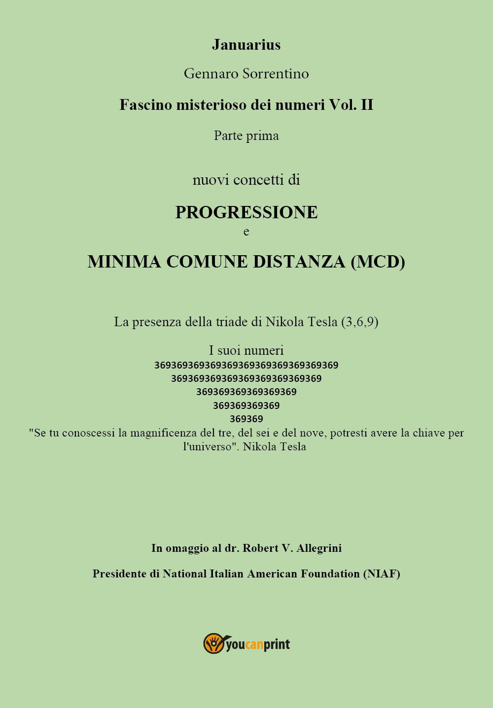 Fascino misterioso dei numeri. Vol. 2: Parte prima