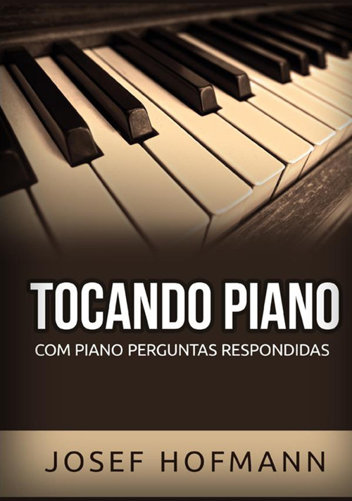 Tocando piano. Com piano perguntas respondidas