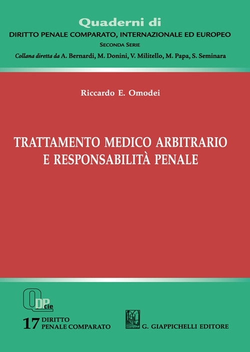 Trattamento medico arbitrario e responsabilità penale