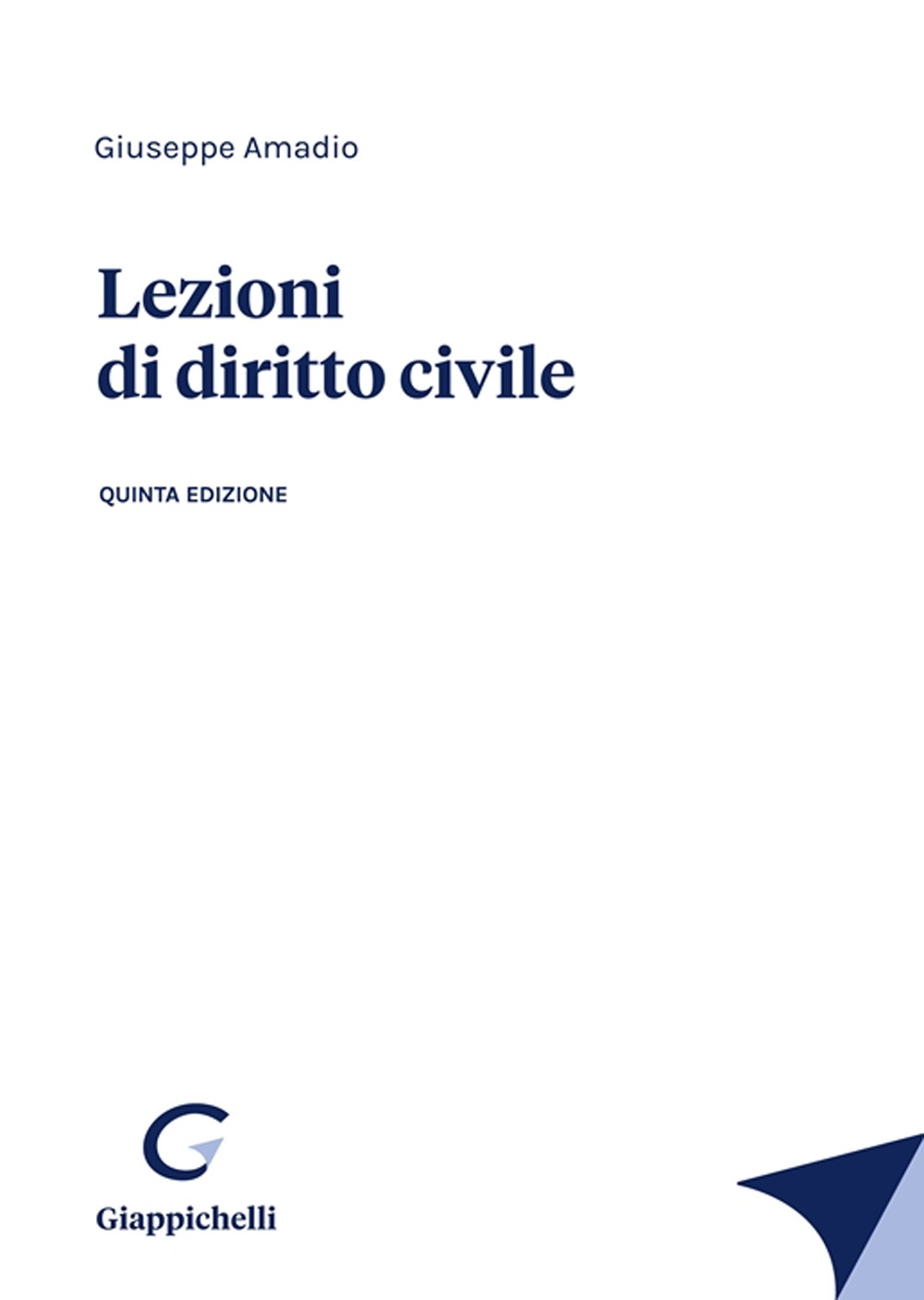 Lezioni di diritto civile