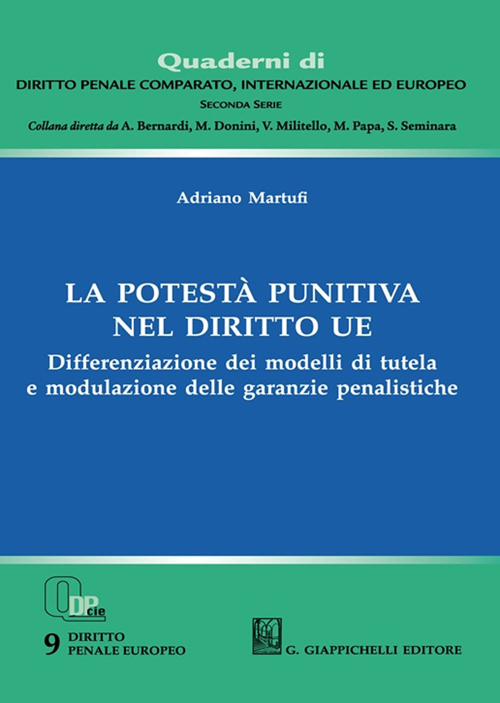 La potestà punitiva nel diritto UE