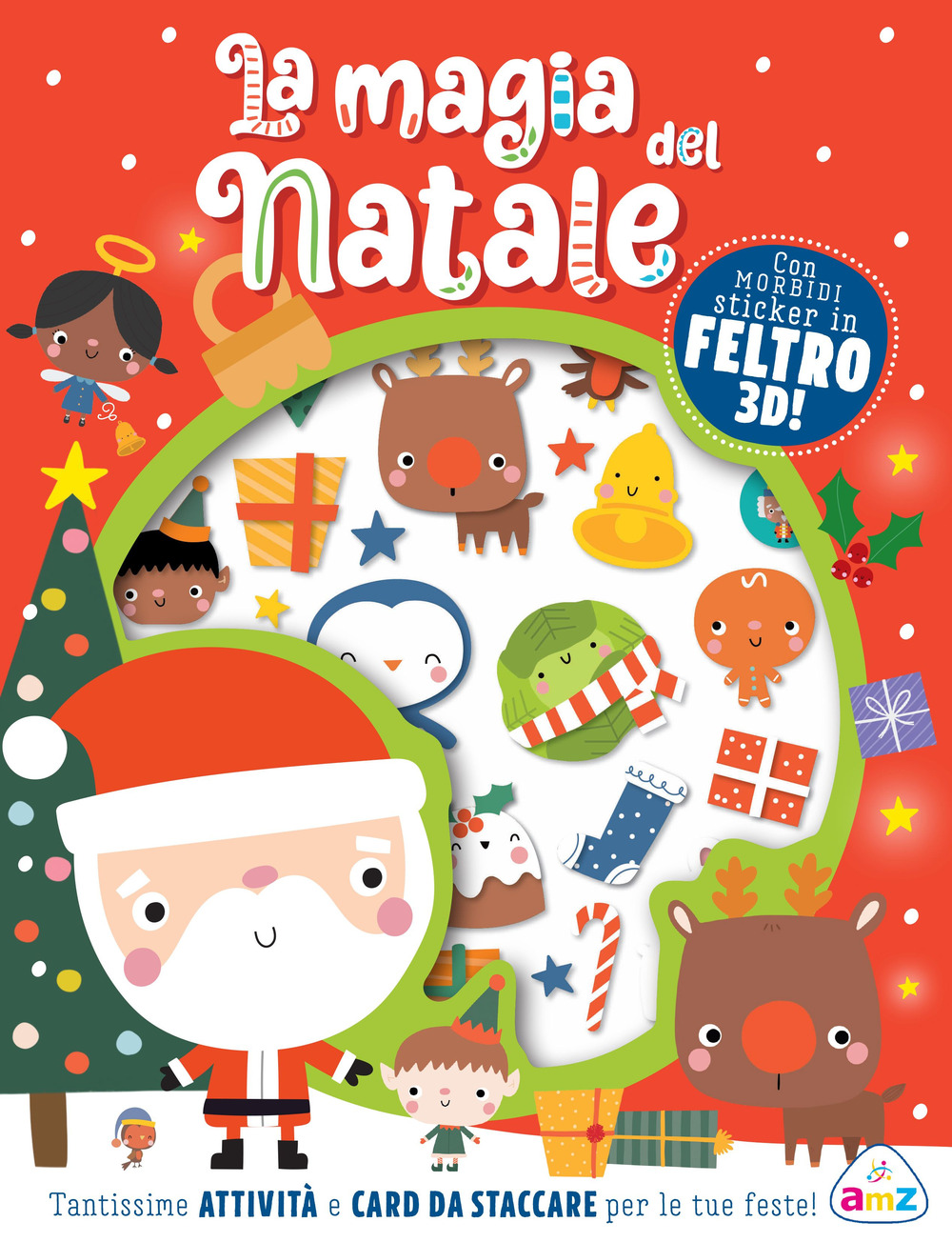 La magia del Natale. Sticker tenerini. Ediz. a colori