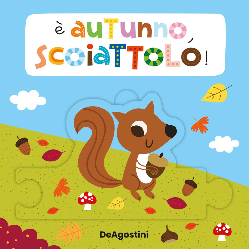 È autunno, scoiattolo! Libro puzzle. Ediz. a colori