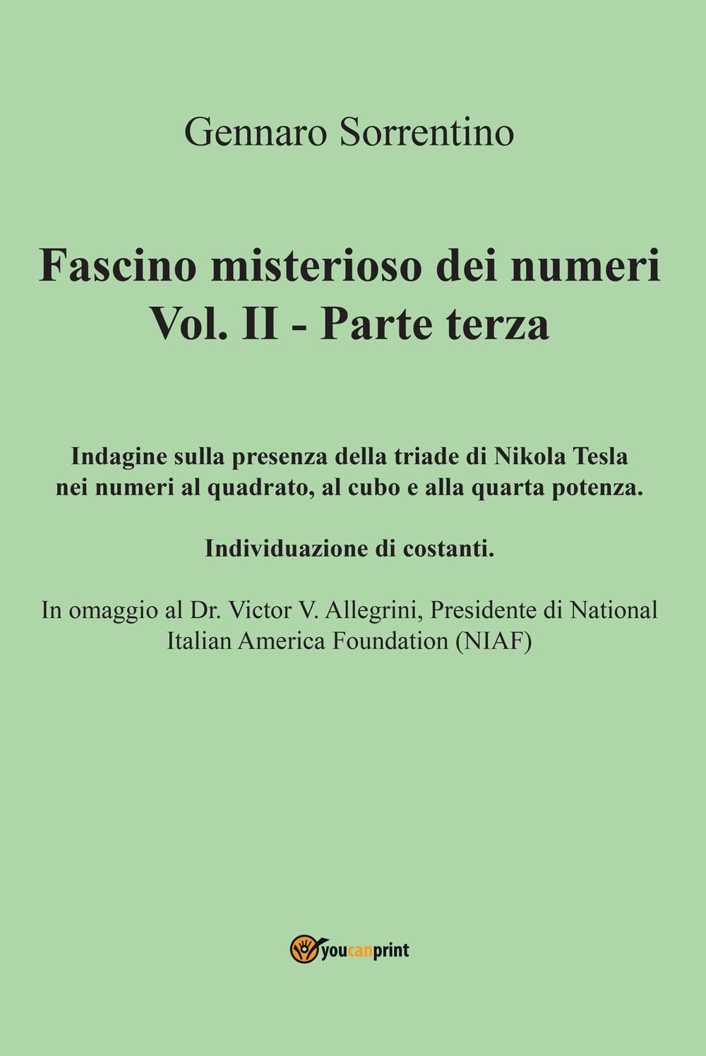 Fascino misterioso dei numeri. Vol. 2: Parte terza