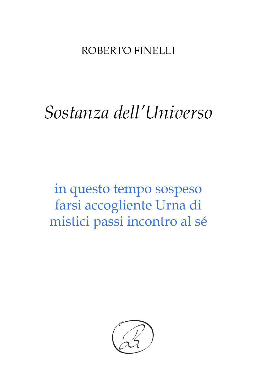 Sostanza dell'universo