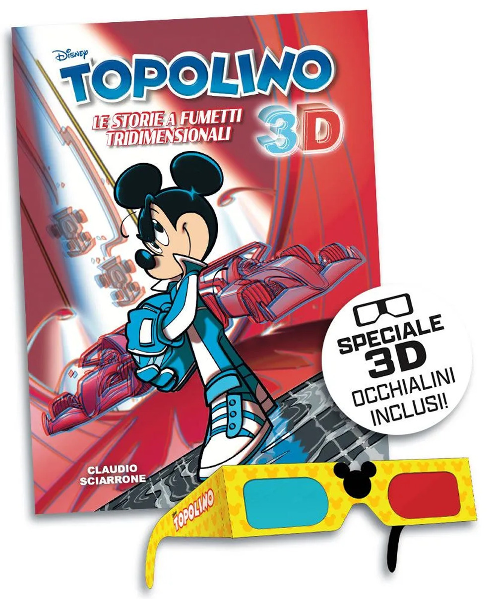 Topolino 3D. Le storie a fumetti tridimensionali. Con occhialini