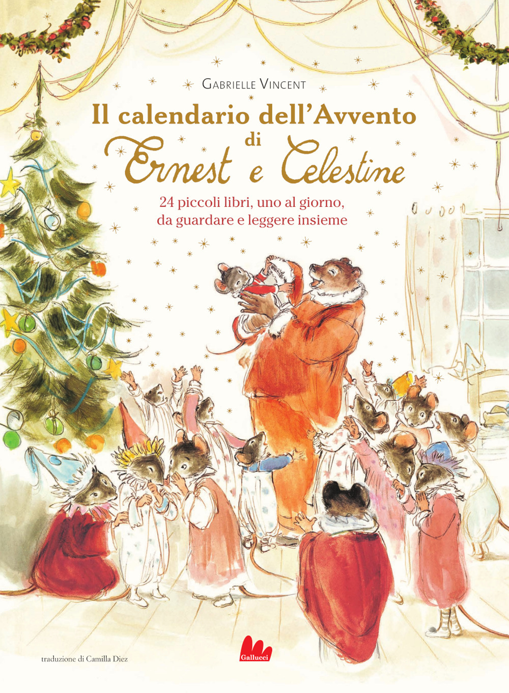 Il calendario dell'Avvento di Ernest e Celestine