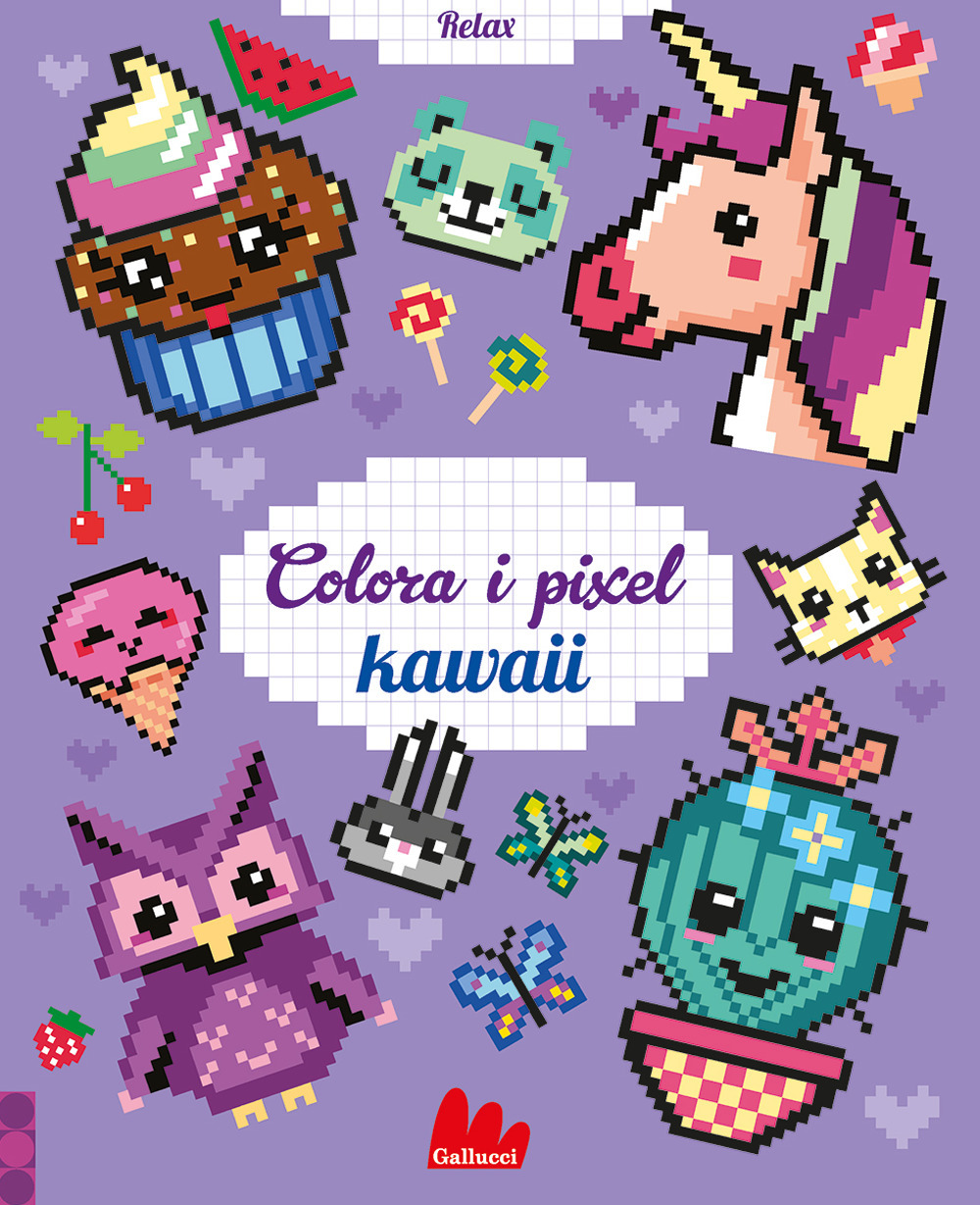 Kawai. Colora i pixel. Ediz. a colori