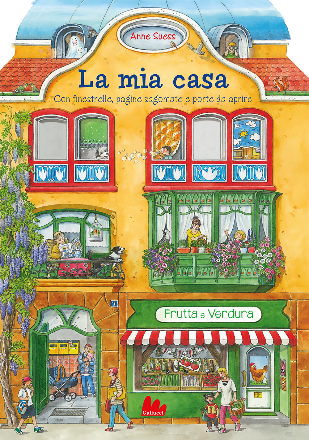 La mia casa. Libro-affresco. Ediz. a colori