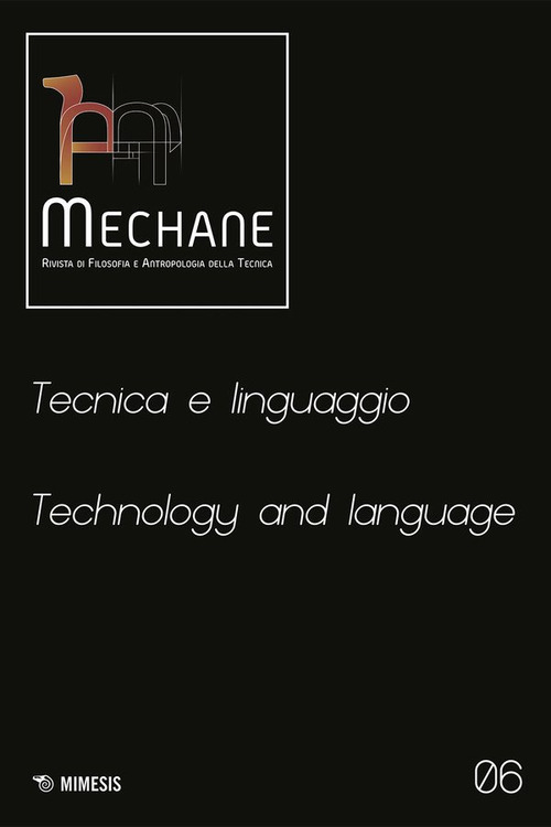 Mechane. Vol. 6: Tecnica e linguaggio