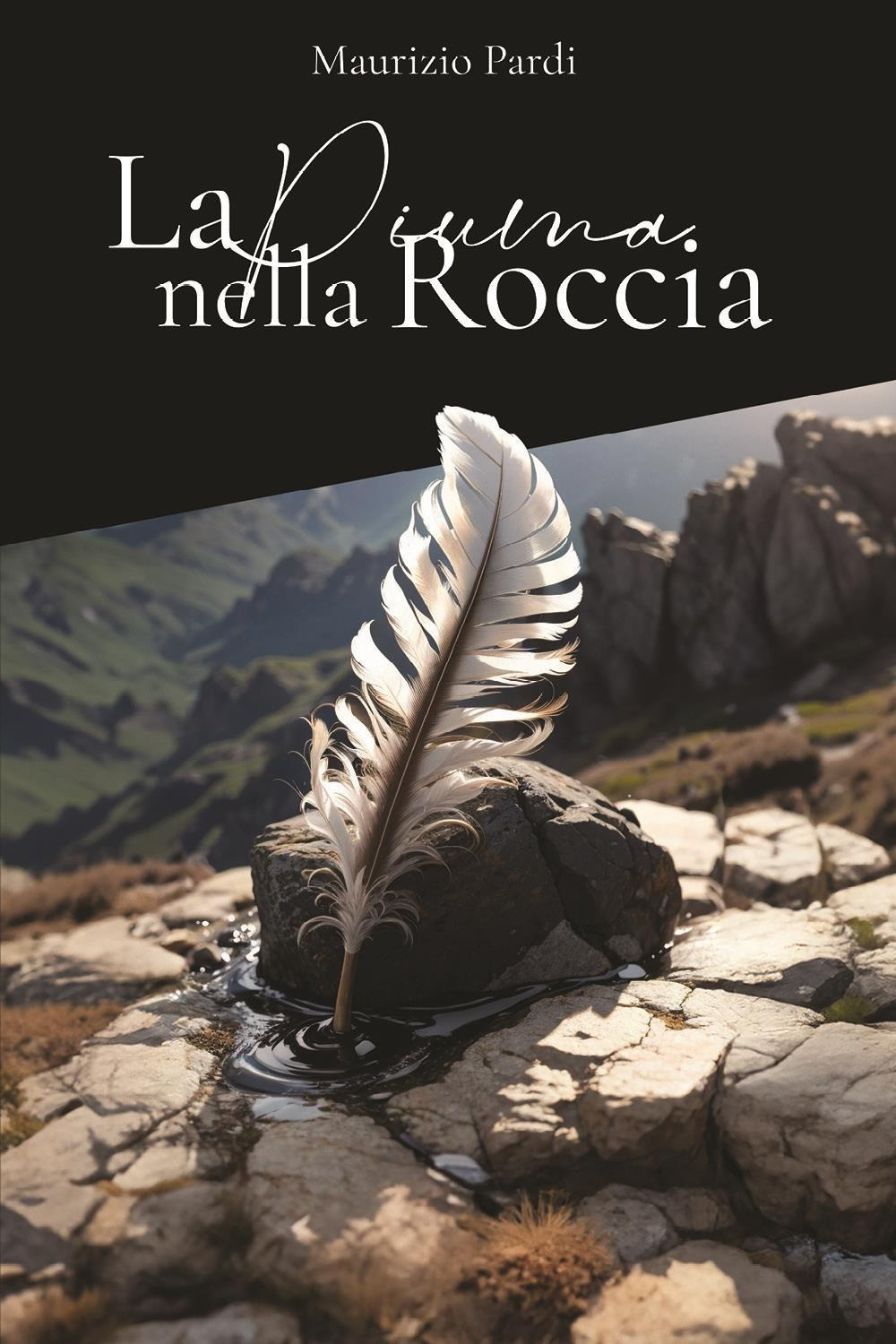 La piuma nella roccia