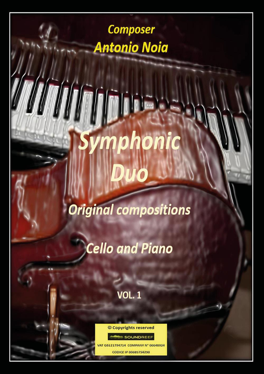 Symphonic duo. Original compositions. Cello and piano. Vol. 1
