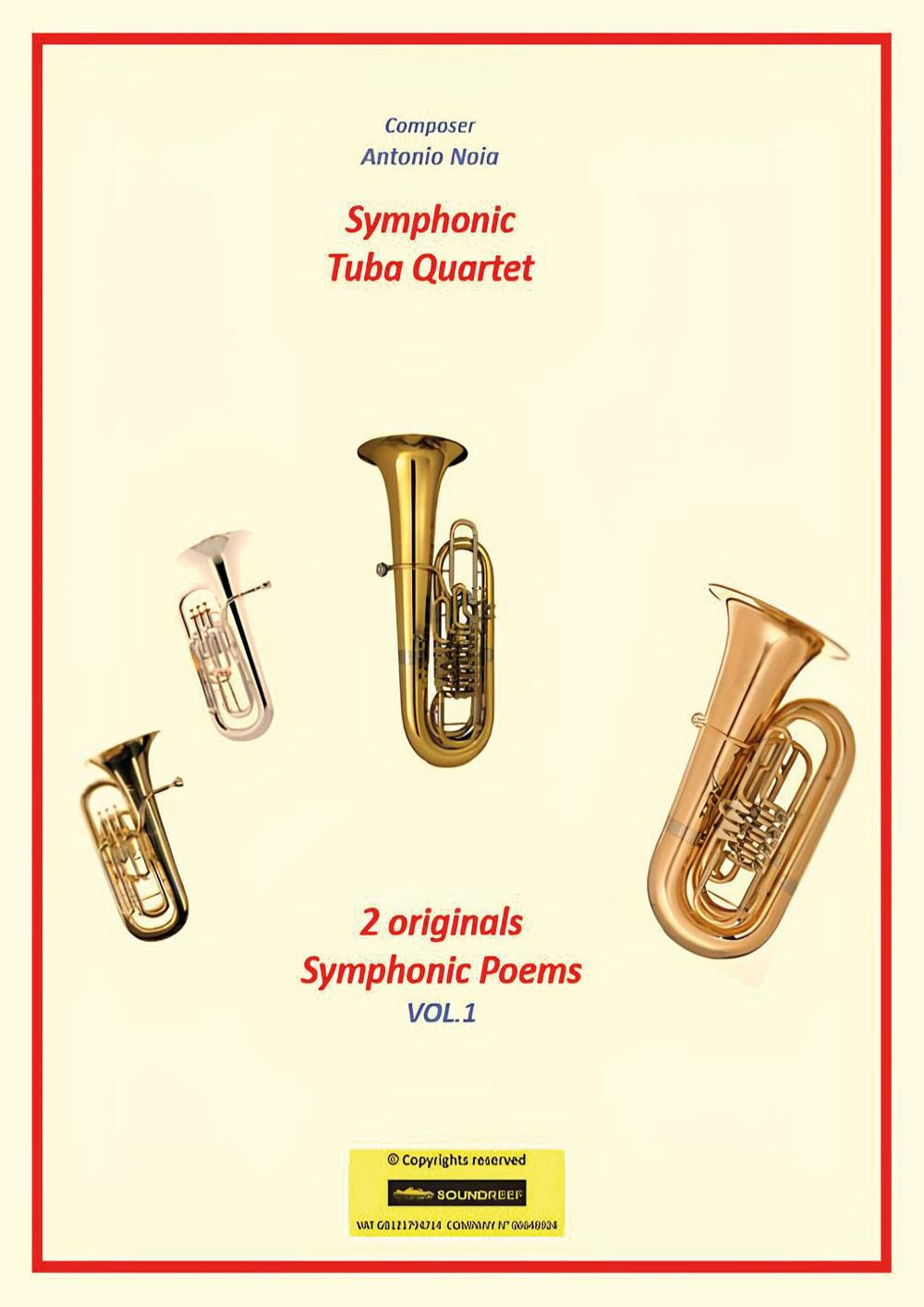 Symphonic tuba quartet