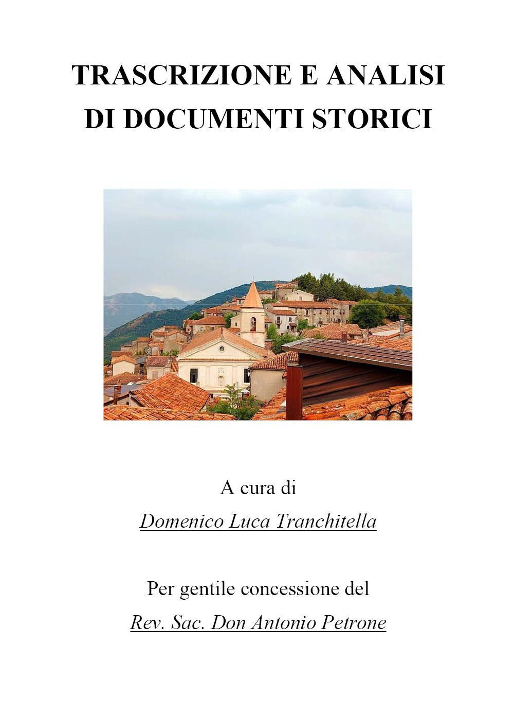 Trascrizione e analisi di documenti storici