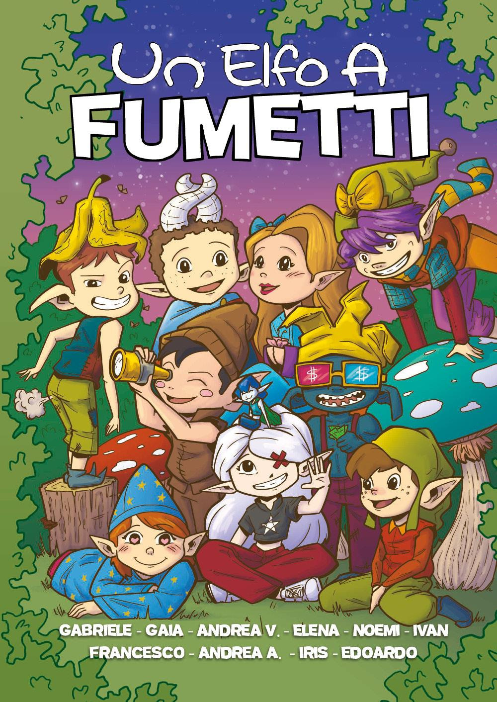 Un elfo a fumetti