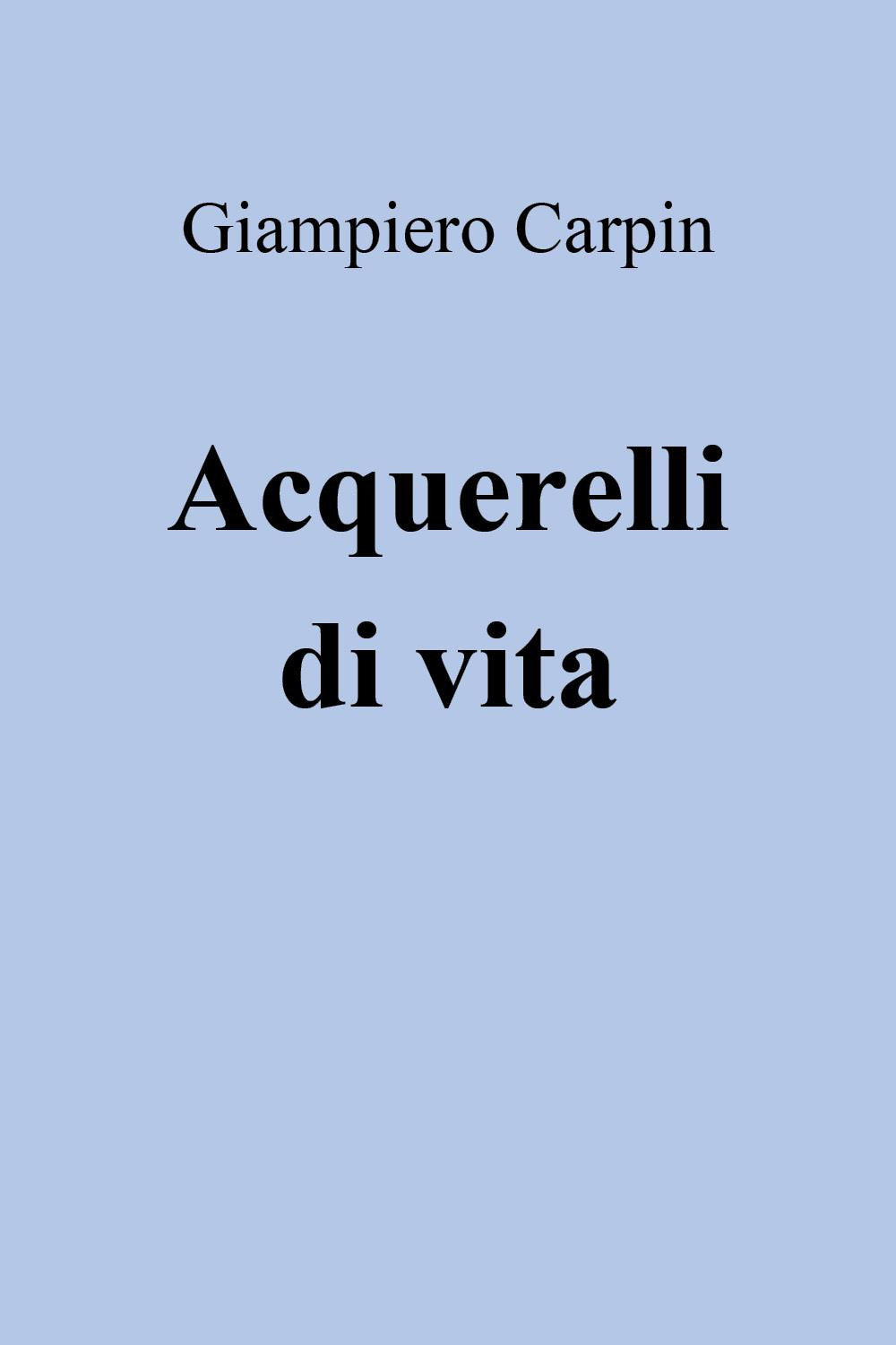 Acquerelli di vita