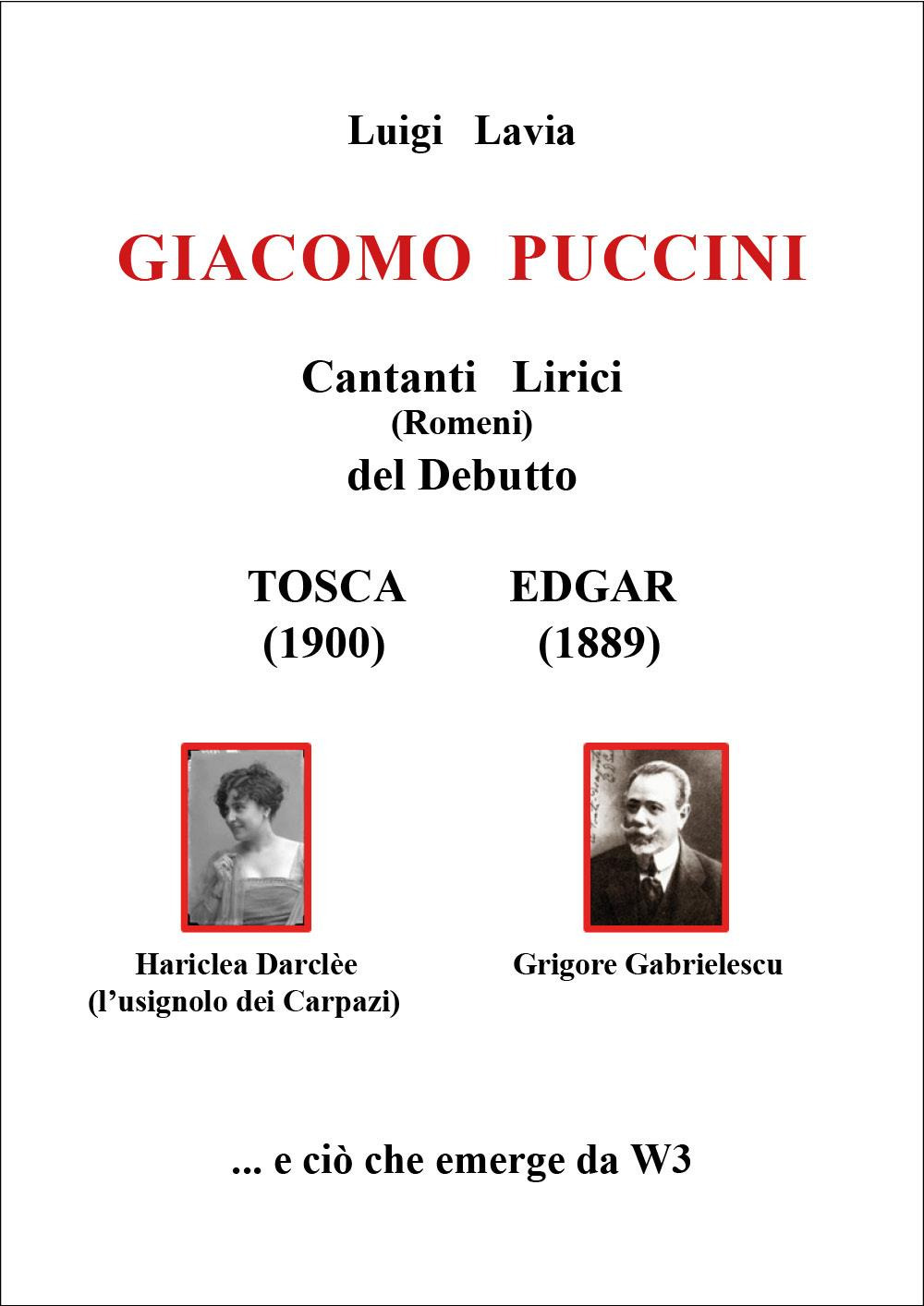 Giacomo Puccini. Cantanti lirici (romeni) del debutto