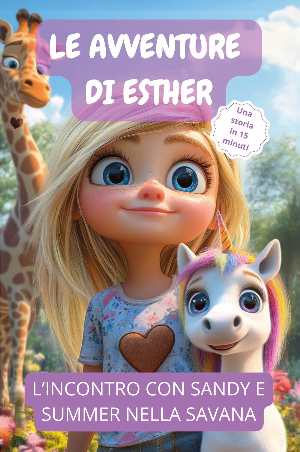 Le avventure di Esther. L'incontro con Sandy e Summer nella savana