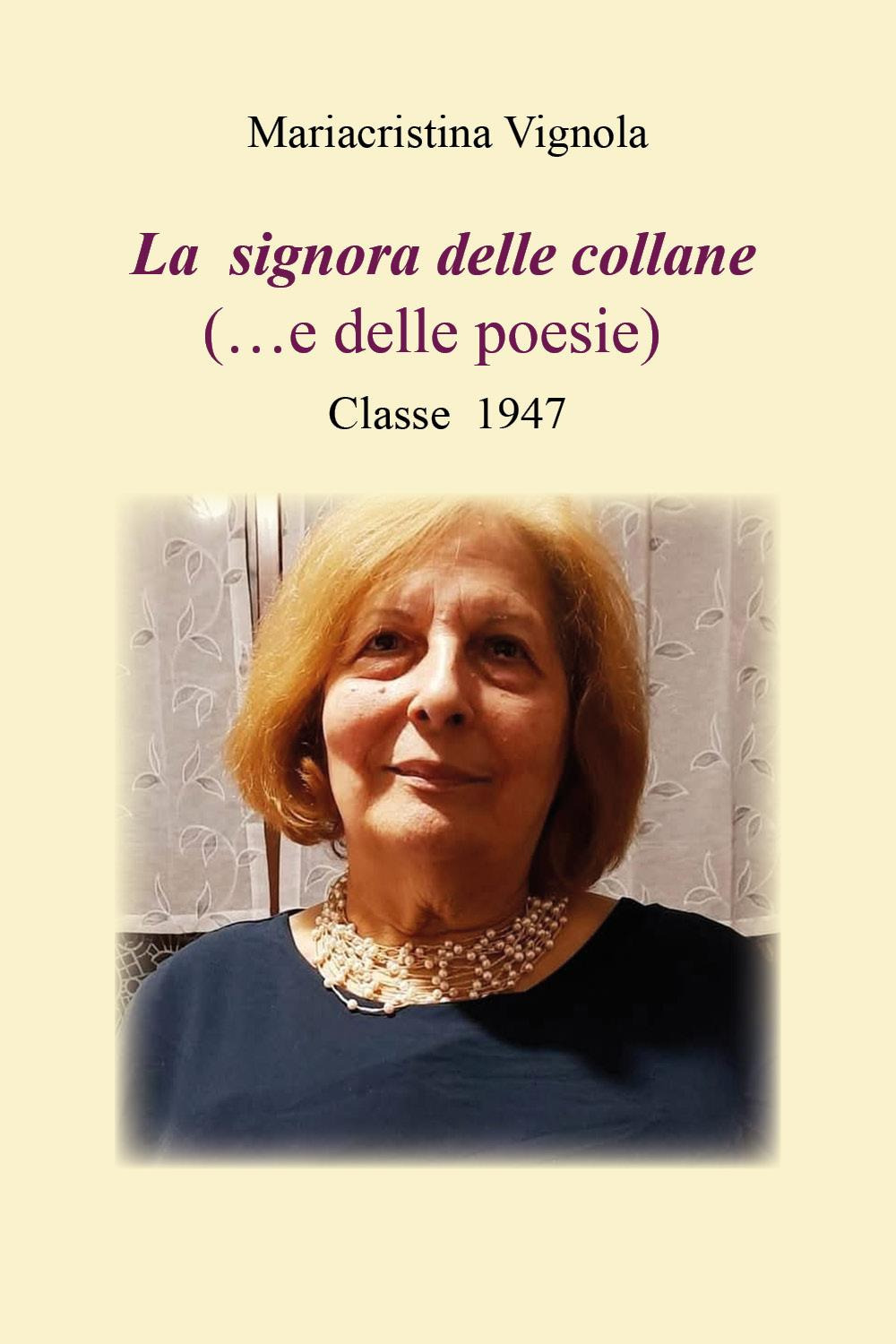 La signora delle collane (...e delle poesie)