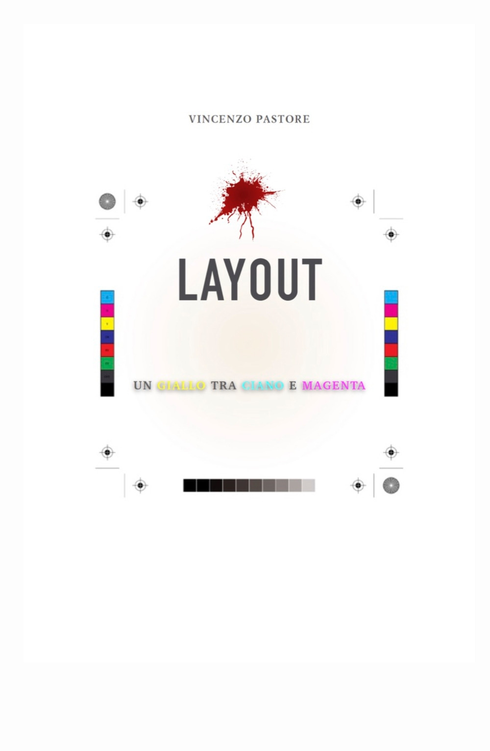 Layout. Un giallo tra ciano e magenta