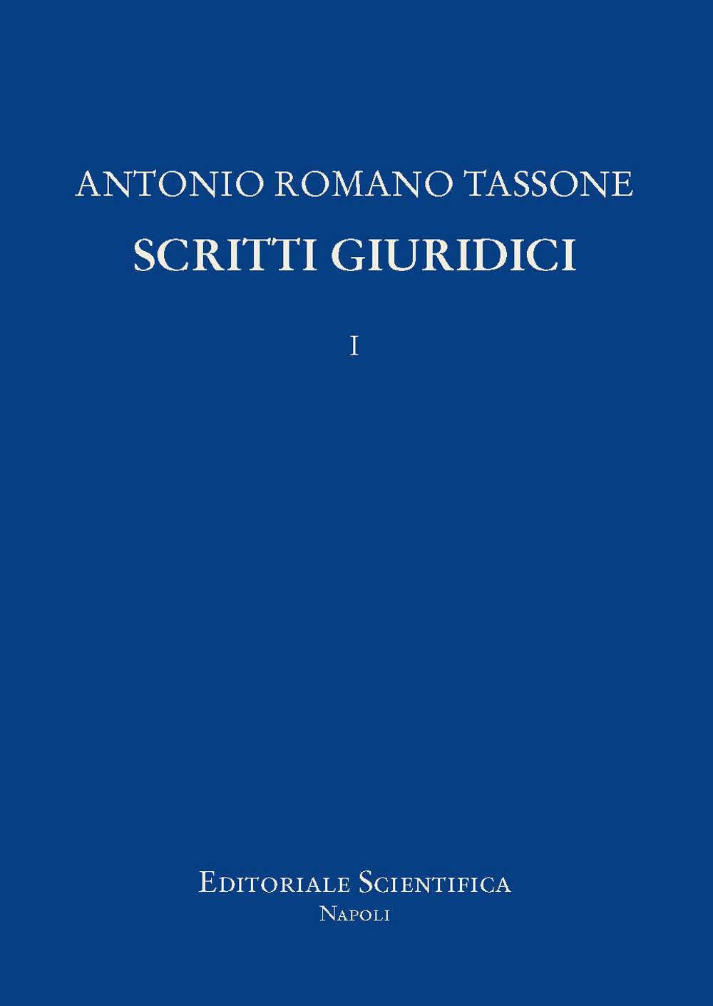 Scritti giuridici. Vol. 1