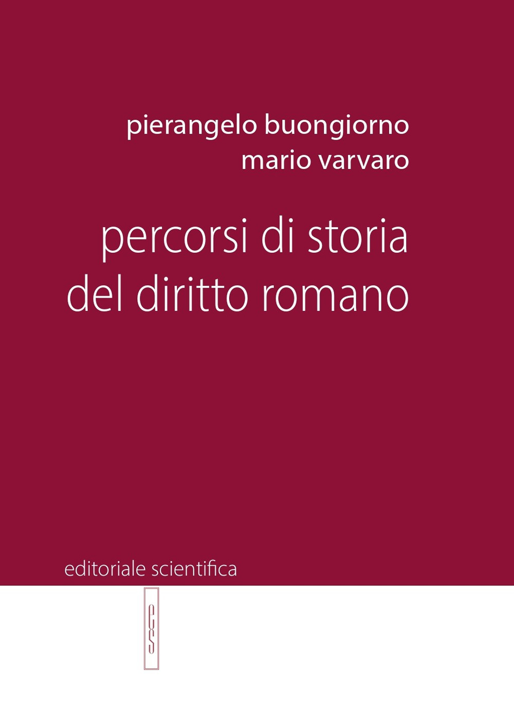 Percorsi di storia del diritto romano